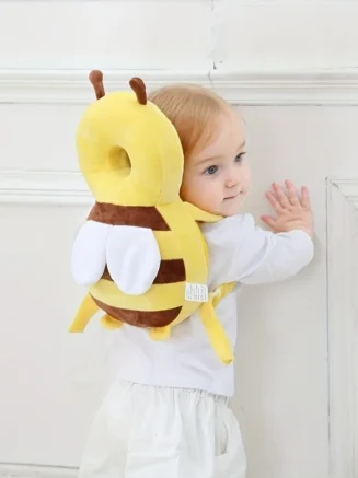 Little Bee Baby Head Protection Pillow - Breathable anti fall hat suitable for young children's head protection