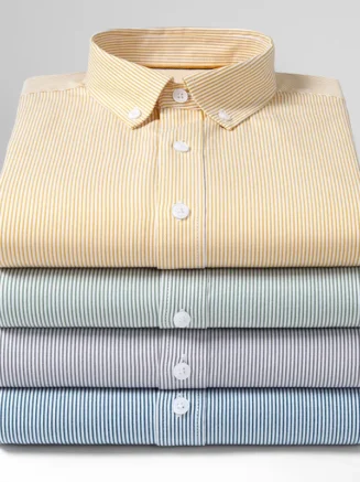 Fashion hight qulity 100%cotton casual long-sleeve shirts for men slim fit formal plain shirt houndstooth plaid top Pink clothes